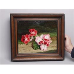 Oil on Canvas Still Life "FLOWERS"