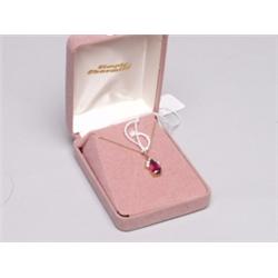 10K Gold & Diamond Pendant 