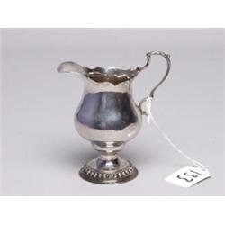 Georgian Sterling Creamer