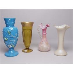 Estate Lot Four Items Old Glassware