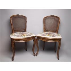 Pair Antique Side Chairs