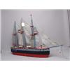 Image 1 : Carved & Painted Ships Model