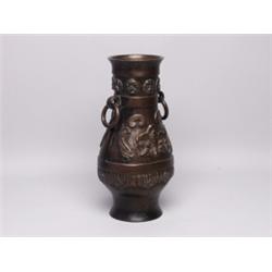 Chinese Heavy Antique Cast Bronze Vessel