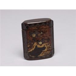 19th C Meiji Japanese Lacquer Inro