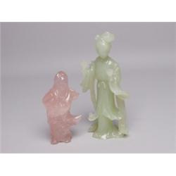 Old Chinese Carved Stone Figures