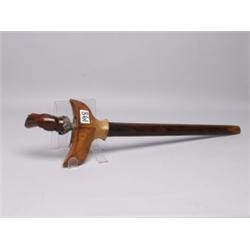 Antique Japanese Kris with Scabbard