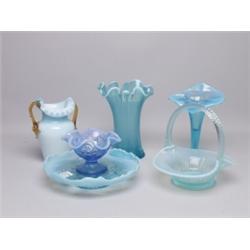 Victorian Glass Six Items