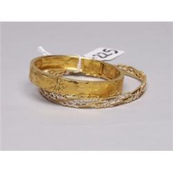 2-22 Karat Gold Bracelets