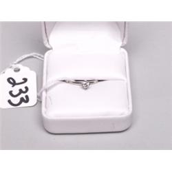 Estate Ring - 18K White Gold