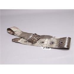 Antique Ottoman Fine Silver Belt