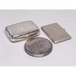 Three Old Sterling Silver & Coin Silver Items