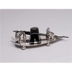 Sterling Ink Stand and Desk Set