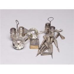 Estate Sterling and Crystal Lot