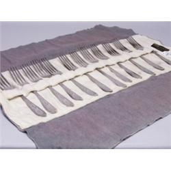 American 19th C Sterling Cutlery 