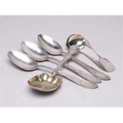 American 19th C Sterling Cutlery
