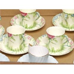 12 Demi-Tasse 6 Aynsley 6 Royal Grafton