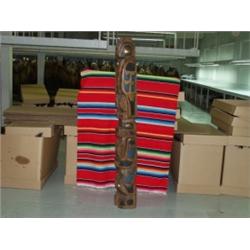 Two Items Vaseline Hob Nail Glass 