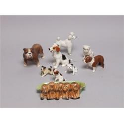 Estate Lot 9 English Dog Figures