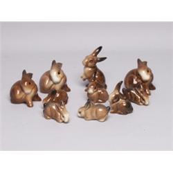 Ten Beswick Rabbits