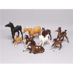 Nine Beswick Horses