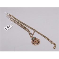 Estate Lot of 4 Gold Watch Chains