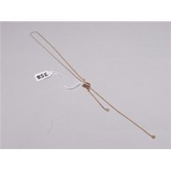 10K & 14K Gold Slide Necklace