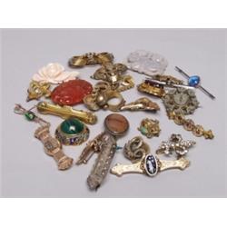 Estate Lot of Antique Jewelry