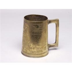 North African Campaign Brass Tankard
