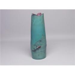 French Art Pottery Glazed Vase