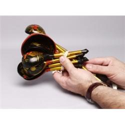 Lot of Russian Lacquer Spoons