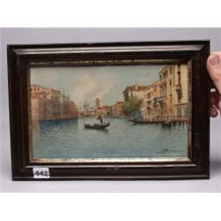 19th C Italian Watercolour of Venice