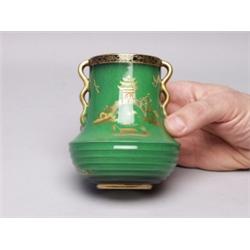 Carlton Ware Vert Royale Vase