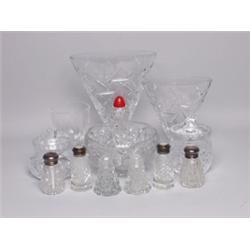 Thirteen Items Estate Cut Crystal Ware