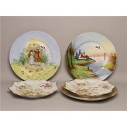 Five Items German Porcelain