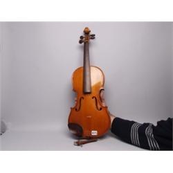 Old Violin #3 Blessing on Old Label