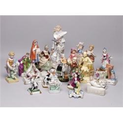 Antique Old Chinaware Figurines