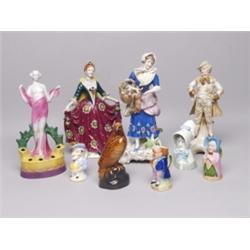 Nine Items Antique & Vintage Chinaware