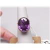 Image 1 : 14K Larged Synthetic Alexanderite Ring