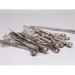 Estate Lot Antique Flatware