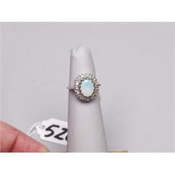Vintage 14K Gold & Opal Ring