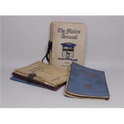 Lot of King Edward High School Annuals