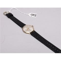 14K Men's Swiss Gold Watch