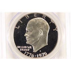 1976-S IKE SILVER DOLLAR PCGS PR68 DCAM