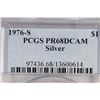 Image 3 : 1976-S IKE SILVER DOLLAR PCGS PR68 DCAM