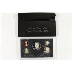 1998 US SILVER PROOF SET (WITH BOX)