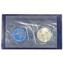 1974-S  IKE SILVER DOLLAR UNCIRCULATED (BLUE PACK)