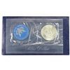 Image 2 : 1974-S  IKE SILVER DOLLAR UNCIRCULATED (BLUE PACK)