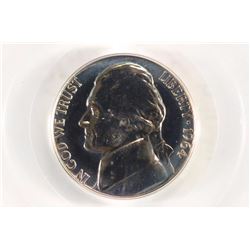 1964 JEFFERSON NICKEL PCGS PR67