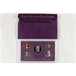 1992 US PROOF SET (WITH BOX)