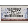Image 3 : 2009-S ZACHARY TAYLOR DOLLAR NGC PF70 ULTRA CAMEO